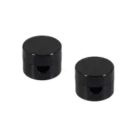 Universal Wall Fairlead For Fabric Cables - Black - 2pcs