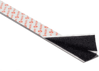 Velcro Hook & Loop Tape: Stick-On: 1m x 20mm Black