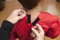 Velcro Hook & Loop Tape: Stick-On for Fabric: 60cm x 19mm: Black