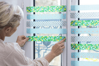 Velcro Hook & Loop Tape: Stick-On for Fabric : 60cm x 19mm: White