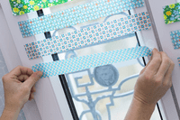 Velcro Hook & Loop Tape: Stick-On for Fabric : 60cm x 19mm: White