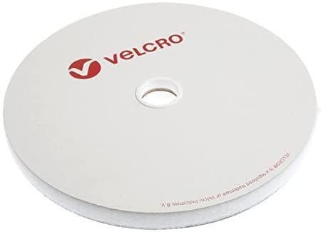 Velcro LOOP ONLY Tape: Sew-In: : 25m x 20mm: White