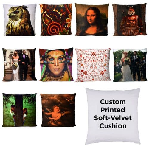 Velvet Cushion Printing
