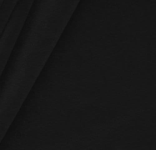 Venetian Velvet Fabric 150cm -  921 (Jet)