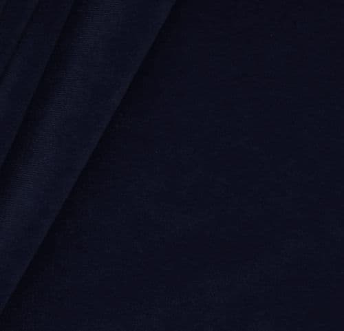 Venetian Velvet Fabric 150cm - 924 (Navy)