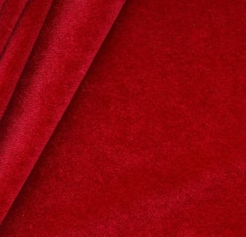 Venetian Velvet Fabric 150cm - 925 (Ruby)