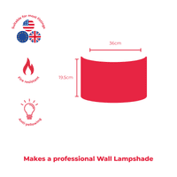 Wall Lampshade Manufacturing Pack x 30