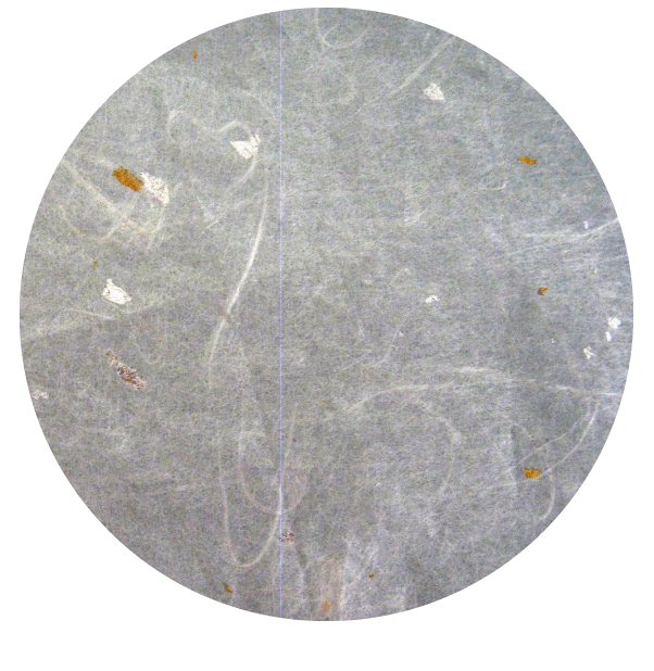 Washi Paper White / Gold Fleck 117cm