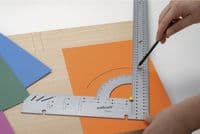 WOLFCRAFT Universal Angle 280mm x 500mm & Plastic Stop