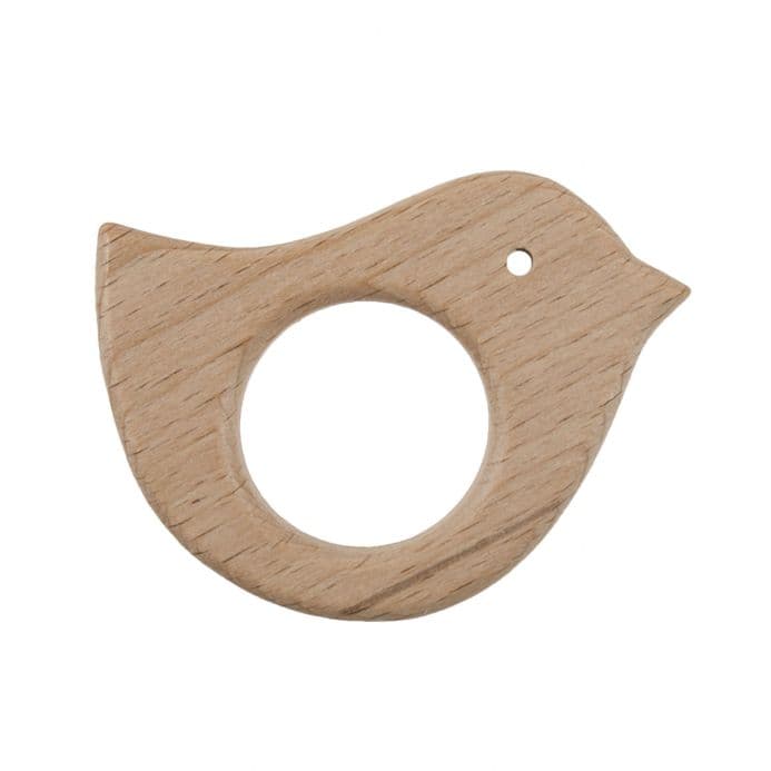 Wooden Craft Ring - (Bird)