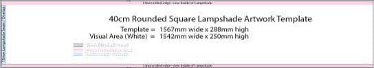 Square template