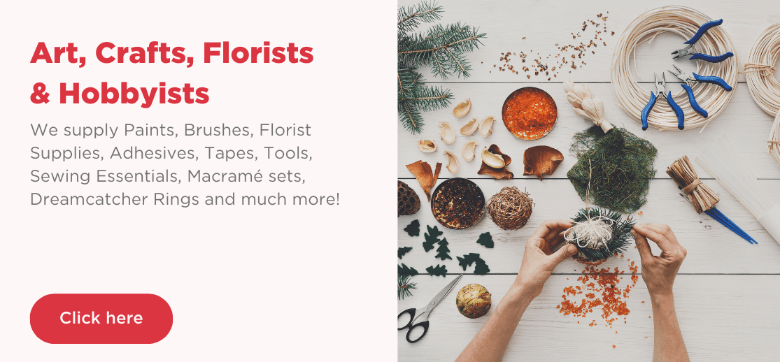 Arts, crafts, florists and hobbyists