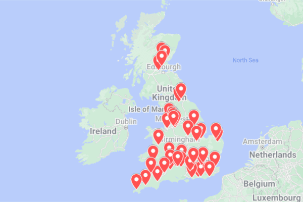 Map of Dannells Makers