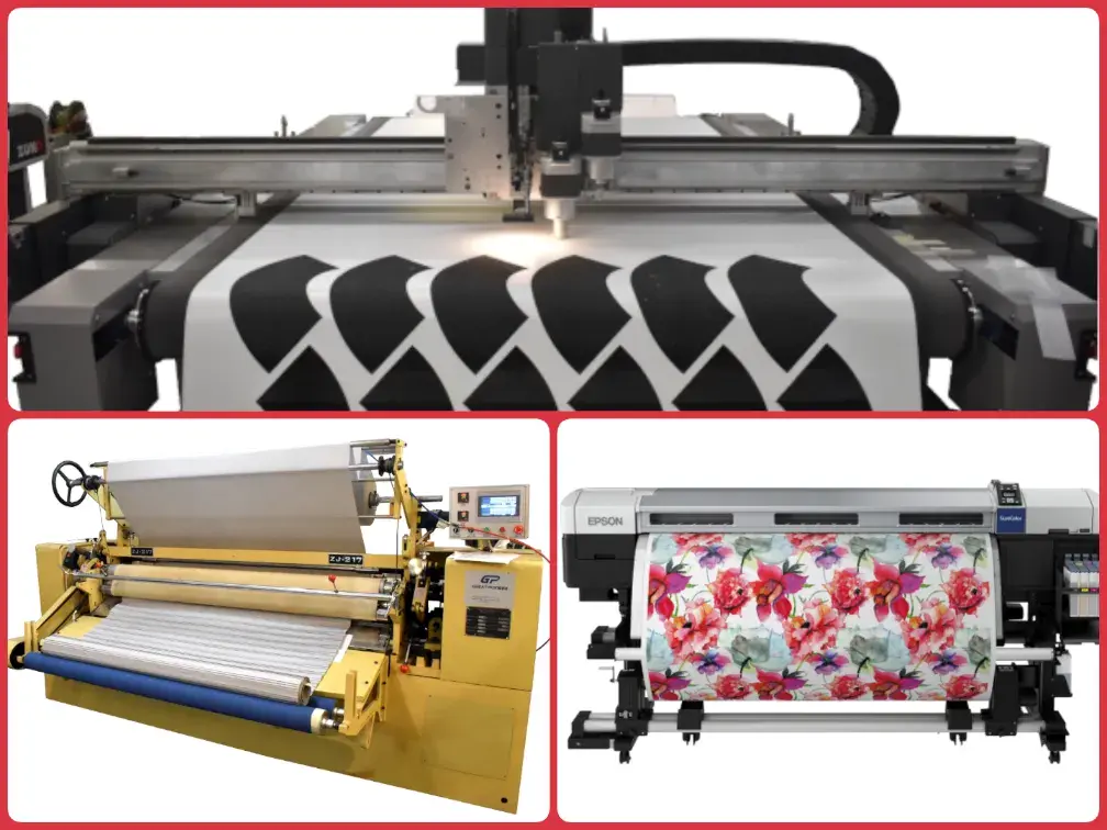 Machines for lampshade manufacturing