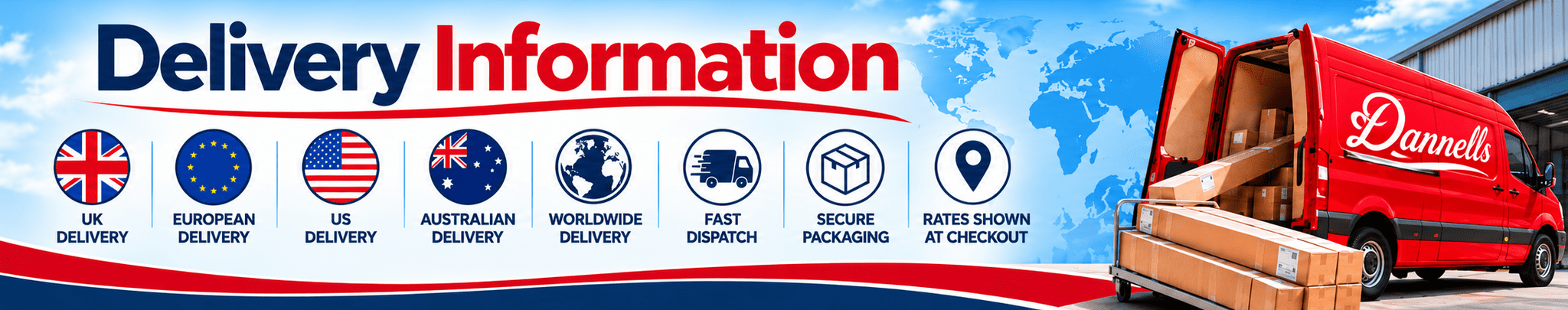 dannells delivery information