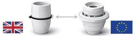 Lampholder compatibility example