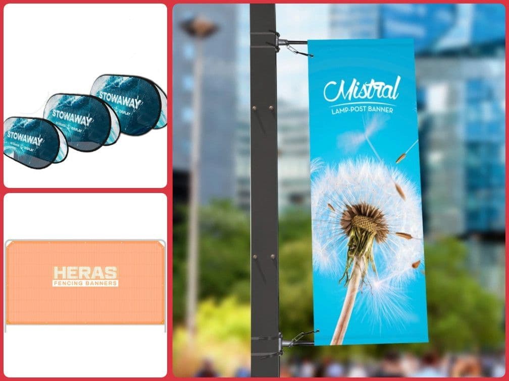 Outdoor display options