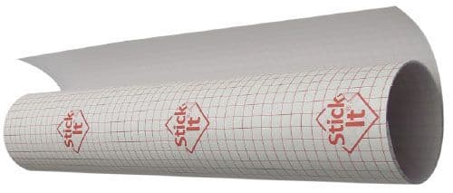 Stick-It - 2 Metre Roll - Self-Adhesive Lampshade Material 150cm - Clear