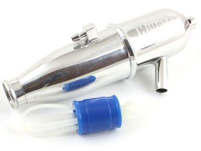 02124 Aluminium Exhaust Pipe for 1-10 RC Nitro Car Buggy Monster Truck