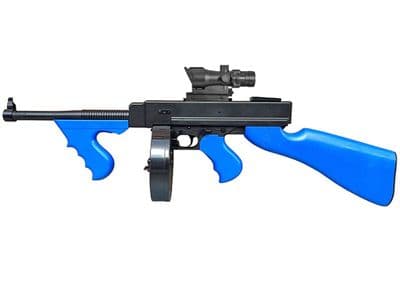 8903A BB Gun Thompson M1928 Replica Spring Airsoft Rifle Black 2 Tone