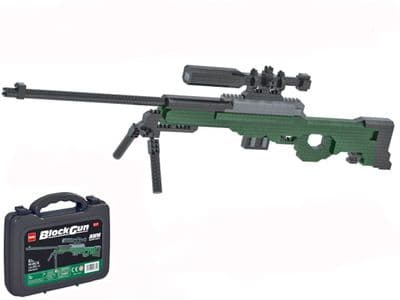 British Army Sniper Rifle AWM Replica Mini Bricks Blocks Toy Gun Dr.Star 682-3