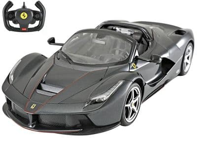 Ferrari LaFerrari Aperta Radio Control 1:14 Scale Official RC Model Toy Super Car Black