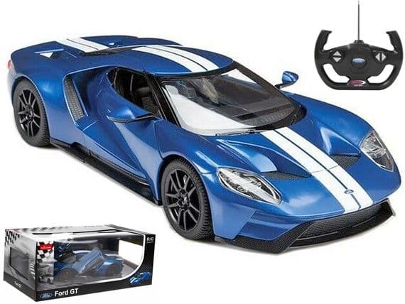 Rastar Ford GT Mk II Blue 1:14 Scale | Radio Controlled Cars | TOY & MODEL