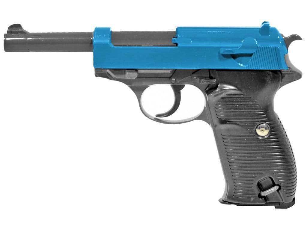 G21 BB Gun P38 Spring Airsoft Pistol Black 2 Tone | Toy & Model