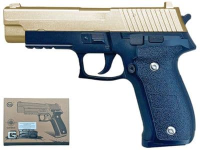 G26 BB Gun Sig Sauer P226 Railed Replica Spring Airsoft Pistol Black 2 Tone Metal