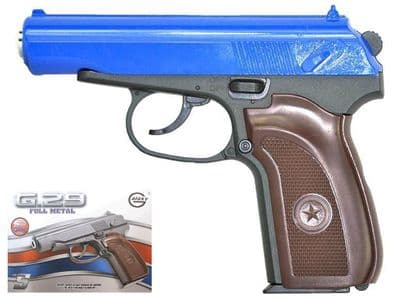 G29 BB Gun Makarov PM Replica Spring Airsoft Pistol Black 2 Tone Metal