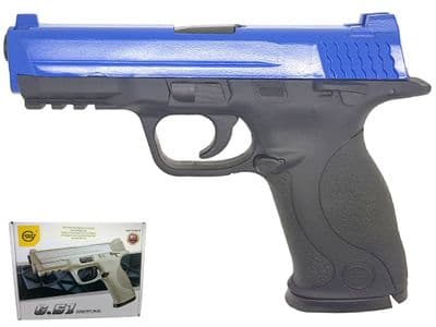 G51 BB Gun S&W M&P Replica Spring Airsoft Pistol Black 2 Tone