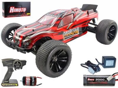 Himoto Katana 1/10 4wd Radio Control Racing Truggy Brushed RTR E10XT 2.4ghz
