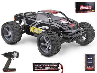 Himoto Mastadon 1/18 4wd Radio Control Monster Truck Brushless E18MTL 2.4Ghz