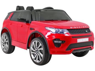 Land Rover Discovery Licensed 12v Electric Ride on Car Red with Parental Control