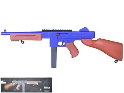 M306F BB Gun M1A1 Commando Replica Spring Airsoft Rifle Blue 2 Tone