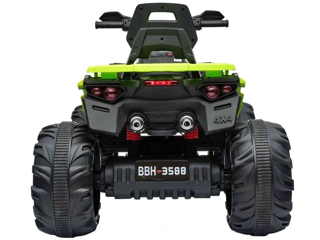 Maverick FX ATV Green Kids Sit & Ride On Toy Quad Bike 12v Electric