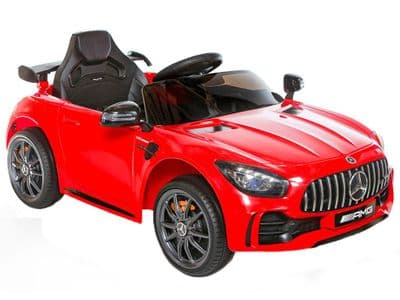 Mercedes Benz AMG GT R Official 12v Electric Kids Ride on Car Red with Remote Control