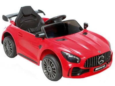 Mercedes Benz AMG GTR Official 12v Electric Ride on Car Red with Remote Control