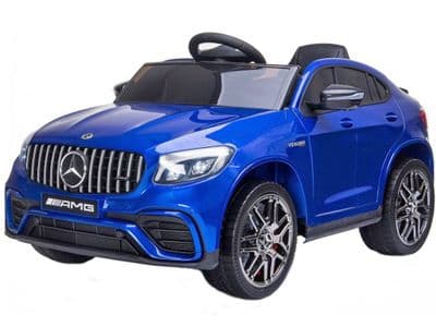 Mercedes Benz GLC63S AMG Blue Official 12v Electric Kids Ride on Car with Remote Control