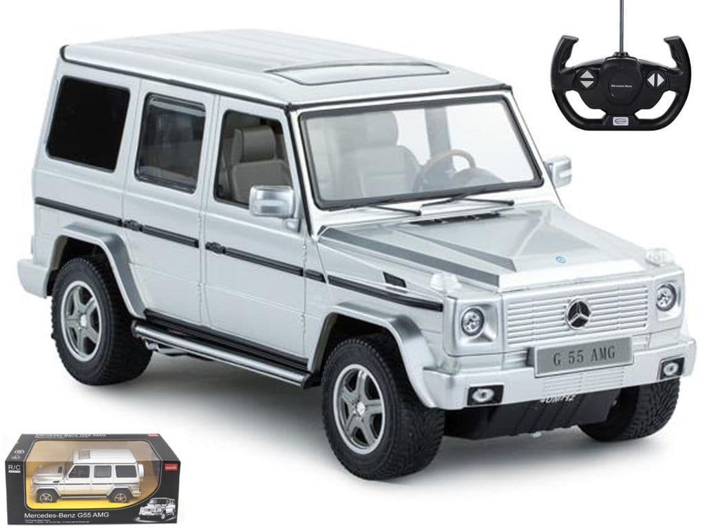Rastar Mercedes G Wagon G55 Silver 1:14 Scale | Radio Control Cars ...