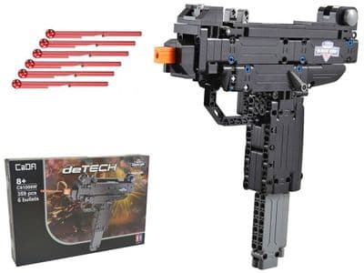 Micro UZI Replica Sub Machine Pistol Gun Bricks & Blocks Toy Cada C81008W