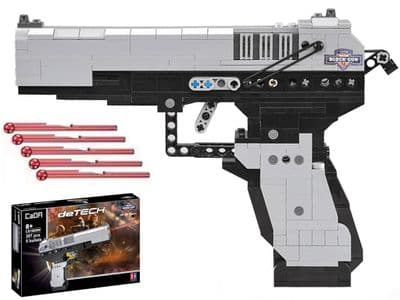 MK23 Pistol Replica Plastic Bricks Blocks Toy Gun Cada C81009W