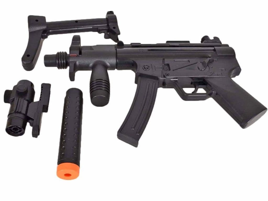 MP5 B/O Lights & Sound SMG TD2007 Toy Guns Toy & Model