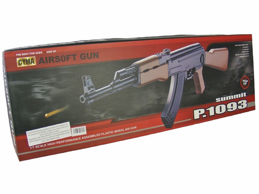 P1093 BB gun AK47 spring assault rifle blue 2 tone | Toy & Model