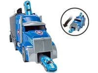 Police Lorry Carry Case & 6 Vehicles Set 666-02G | Toy & Model