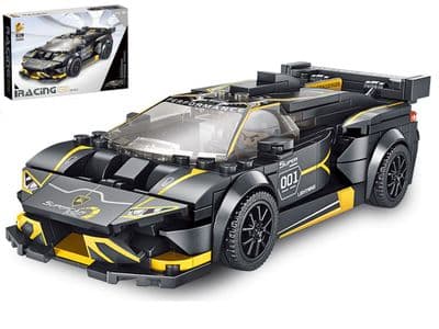 Racing EVO Lamborghini Super Car Replica Bricks Blocks Construction Toy