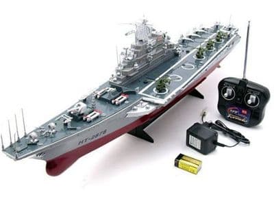 Battleship remote top control boat