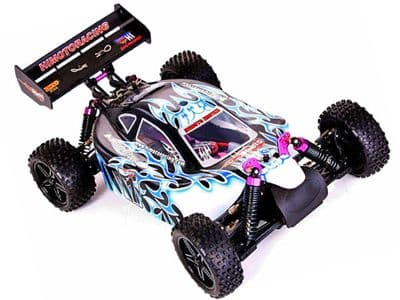 Radio Control Buggy Blue Lightning 1:10 Scale Pro Spec 4wd 7.2v RC Model