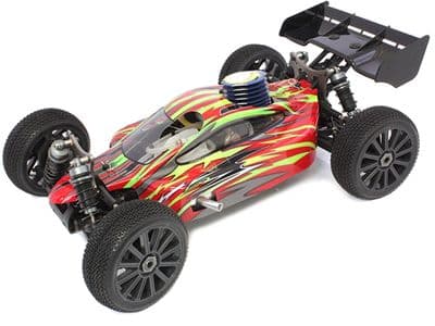 Radio Control Buggy FIRESTORM Nitro Powered 1:8 Scale 4WD Model