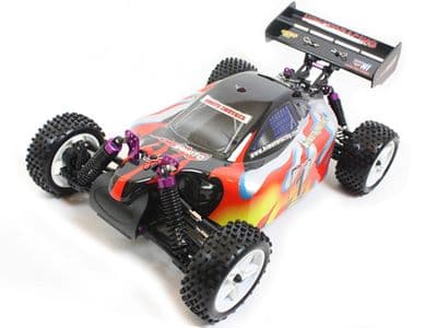 Radio Control Buggy Night Flame 1:10 Scale Pro Spec 4wd 7.2v RC Model